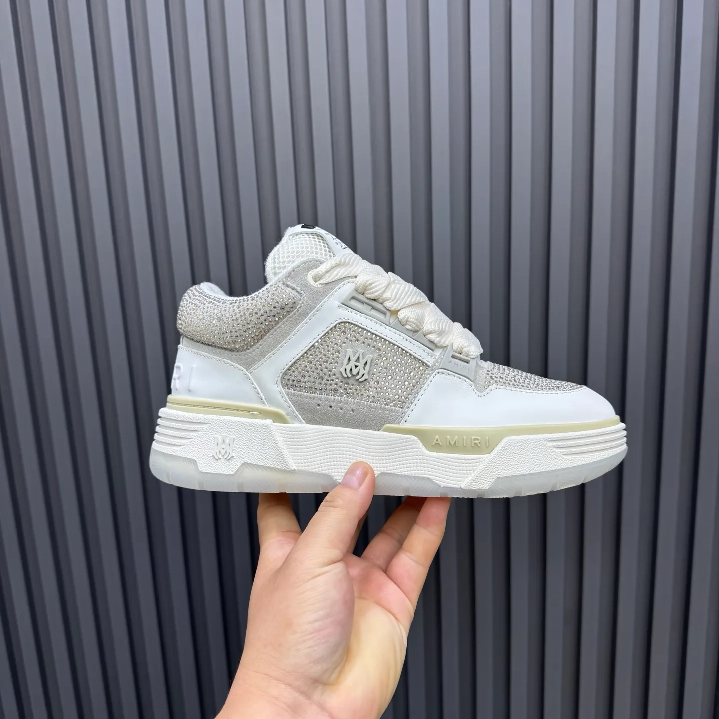 Men's shoes 💰760💰 AMIRI AMIRI fashion brand hot sale 🔥 Available all year round, couples 💑 Official website synchronization Imported fabrics 1⃣️ vs 1⃣️ replica, original factory special original sole, 35-45 (45. non-refundable)